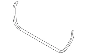 991-537-075-11 Porsche Genuine Lower Weather-strip 991-537-075-11 Porsche Genuine Lower Weather-strip