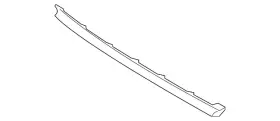9j1-839-499 Porsche Genuine 2020-2024 Taycan - Lower Weather-strip