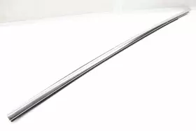 9j1837475a Porsche 2020-2023 Taycan 4s - Front Left Door Window Slot Seal / Trim Exterior #2