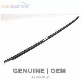9j1837475a Porsche 2020-2023 Taycan 4s - Front Left Door Window Slot Seal / Trim Exterior