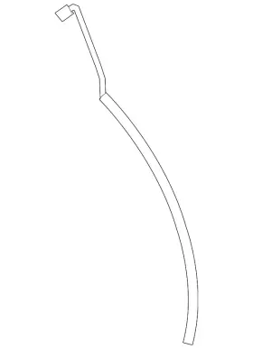 9y3-839-762-b Porsche Genuine Rear Weather-strip