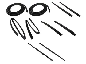 Precision 840019307338 Dk 6110 84 Door Weatherstrip Seal Kit Front Glassruns / Beltlines