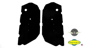Ca113 Repops 1967 Chevrolet Camaro Watershield For Convertible Doors Only 2 Pcs