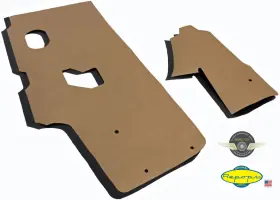 Cg136 Repops 1969 1970 Mercury Cougar Convertible Watershields For Door Panels 4 Pcs