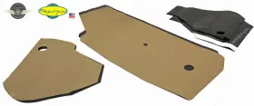 Cp174 Repops 1969 1970 Chevy Impala Caprice 2d Hardtop Watershields For Door Panels