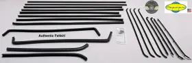 It146 Repops 1961-1968 International Truck Travelette Crew Cab Door Window Felt Fuzzies Seal