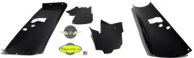 M138 Repops 1969 1970 Ford Mustang Convertible Watershields For Door Panels 4 Pcs