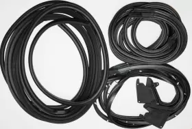6520530 Repro 6520530/1 New 1966 To 1967 Lincoln Continental 2 Door Hardtop Weatherstrips 7 Piece Set