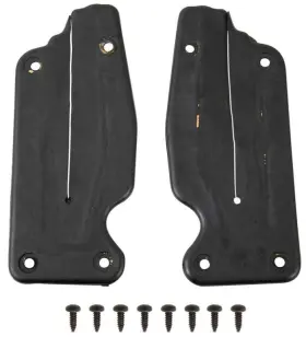 28182e Rrp Quarter Window Door Jamb To Body Seals Fits 1969-1970 Mercury Cougar Coupe/conv