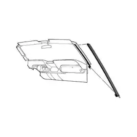 C5zz-7602626-7d Scott Drake Convertible Pillar Seal