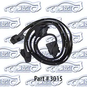 Soffseal Ss-3015 3015 Door Weatherstrip With Clips And Molded Ends