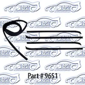 Ss-9651 Soffseal 9651 Window Channel Kit