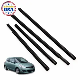 Sphinxparts Tew-14l466-lpp Fit 10-17 Suzuki Swift Azg412 Azg413d Azg414 Front Rear Door Belt Moulding Outer