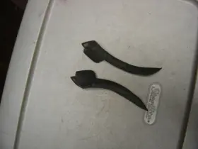 1347014-5 Studebaker 1347014 Upper Door Corner Weather Seal Pair Hardtop K Body 1953-64