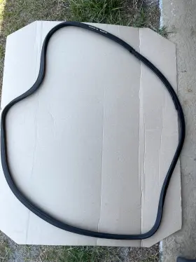57532fl02a Subaru 2017 Impreza Rear Trunk Weatherstrip Rubber Surround Seal On Body Oem #3
