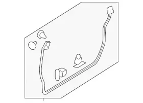63511ag00a Subaru Genuine Door Weather-strip