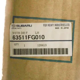 63511fg010 Subaru Oem New 2008-2014 Impreza Door Weather-strip Driver Side Front #2