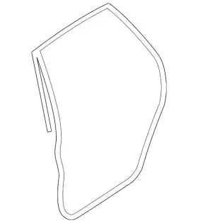 63512sg011 Subaru Genuine Door Weather-strip 63512sg011 Subaru Genuine Door Weather-strip