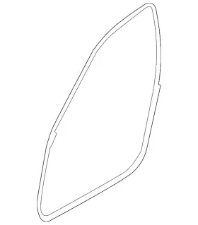 63571ag00bor Subaru Genuine Weather-strip On Body