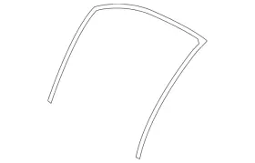 63571sj000 Subaru Genuine Weather-strip On Body
