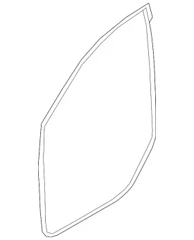 63571xc01a Subaru Genuine Weather-strip On Body