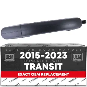 T1a 810172980679 Exterior Door Handle Upgraded Metal Right Sliding For Ford Transit