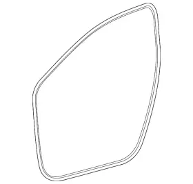 62311-02241 Toyota Genuine Lower Center Pillar Trim Clip