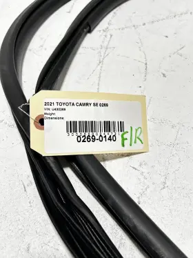 33120 Toyota 62311 2018-2024 Camry Front Right Passenger Door Body Wheatherstrip Seal Oem #2
