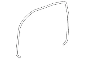 62312-04051 Toyota Genuine Surround Weather-strip