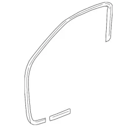 62312-0c030-b1 Toyota Genuine Door Seal