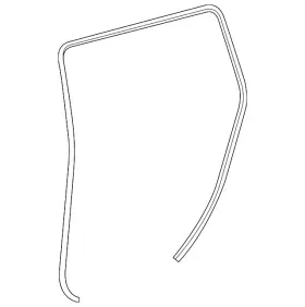 62312-0e051 Toyota Genuine Surround Weather-strip