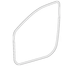 62312-30280 Toyota Genuine Weather-strip On Body 62312-30280 Toyota Genuine Weather-strip On Body