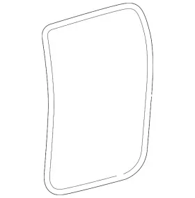 62331-04030 Toyota Genuine Surround Weather-strip