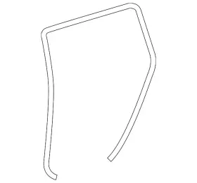 62331-0e040-b0 Toyota Genuine Door Seal