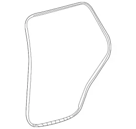 62331-35040 Toyota Genuine Door Weather-strip 62331-35040 Toyota Genuine Door Weather-strip