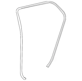 62332-52100 Toyota Genuine Door Seal 62332-52100 Toyota Genuine Door Seal