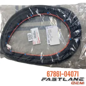 67861-04071 Toyota 2016-2023 Tacoma Front Right Door Weatherstrip New Oem