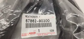 6786290300 Toyota 6786190300 New Genuine Oem Weatherstrip Front Door Rubber Seal For Land Cruiser Fj40 #3