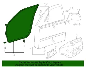 67862-02080 Toyota Genuine Door Weather-strip #2