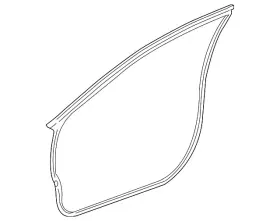 67862-30380 Toyota Genuine Door Weather-strip