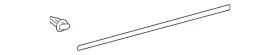 67863-0e051 Toyota Genuine Lower Weather-strip