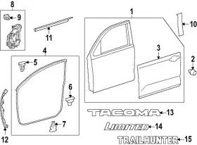67866-ak020 Toyota Genuine Front Weather-strip 67866-ak020 Toyota Genuine Front Weather-strip
