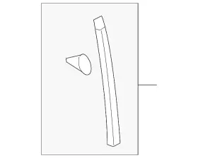 678660c020 Toyota Genuine Center Pillar And Rocker Weatherstrip