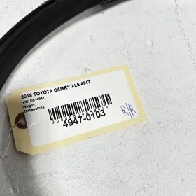 67871-06180 Toyota 2018-2024 Camry Xse Rear Passenger Side Door Weatherstrip Seal Oem #2