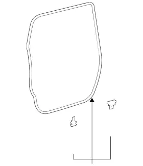 67871-0c040 Toyota Genuine Surround Weather-strip