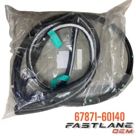 67871-60140 Toyota 2022-2025 Lexus Lx600 Rear Right Door Weatherstrip New Oem