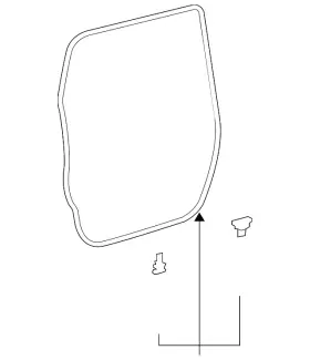 67872-0c040 Toyota Genuine Surround Weather-strip