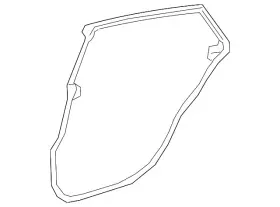 67872-30360 Toyota Genuine Door Weather-strip