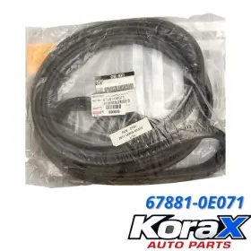 Toyota 67881-0e071 2016-2022 Lexus Rx350/rx450h Liftgate Weatherstrip Seal New Oem