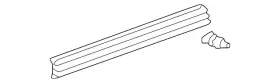 67887-0c010 Toyota Genuine Lower Weather-strip 67887-0c010 Toyota Genuine Lower Weather-strip